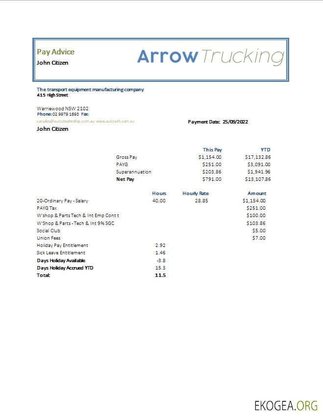 relevé des résultats d'une entreprise de fabrication de matériel de transport aux formats Word et PDF